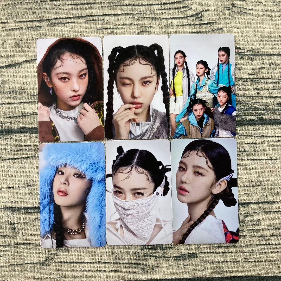 newjeans complexcon ニュージーンズ 香港限定 トレカ 6枚