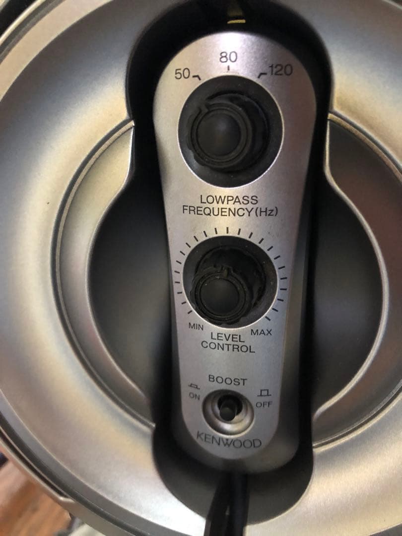 【超美品】KENWOOD SW201X パワードサブウーファー【新古品レベル】