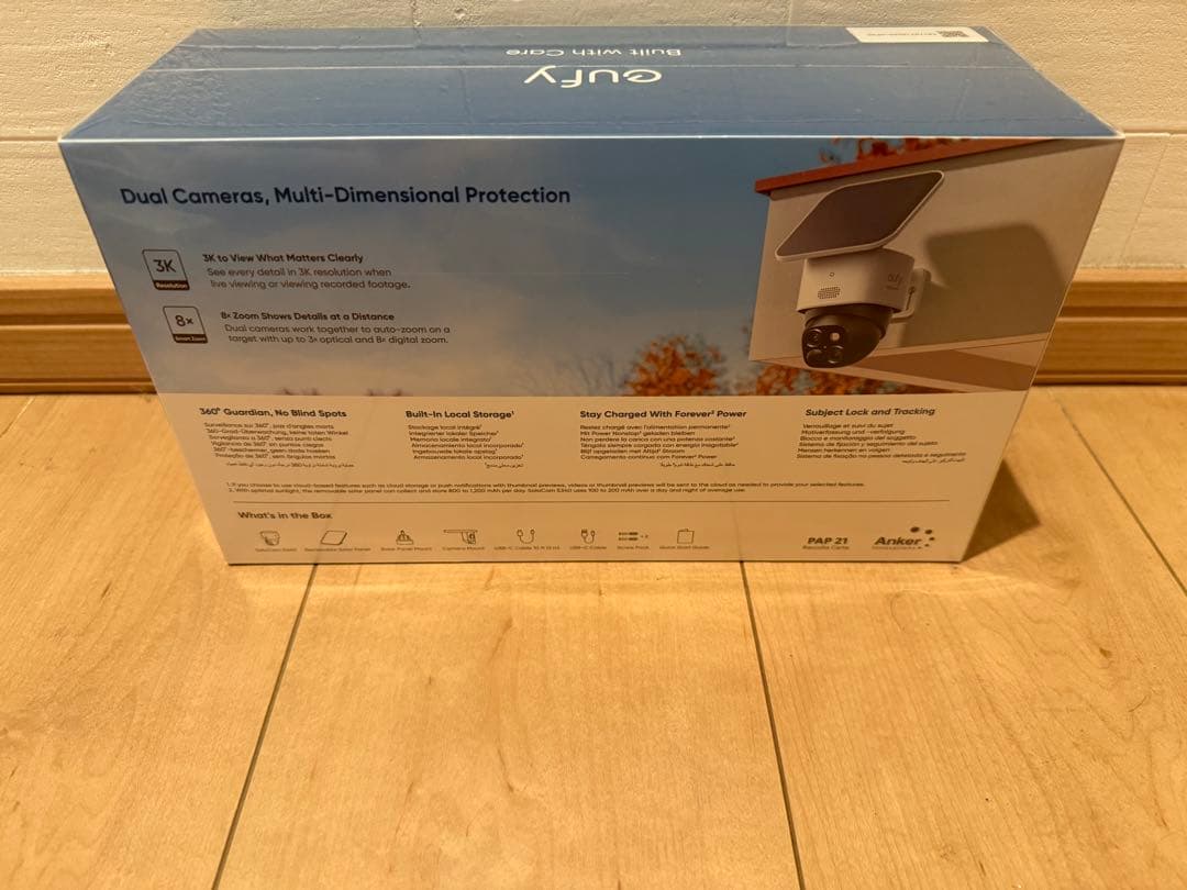 C*t様 新品 Anker eufty solocam s340 ソーラー充電防