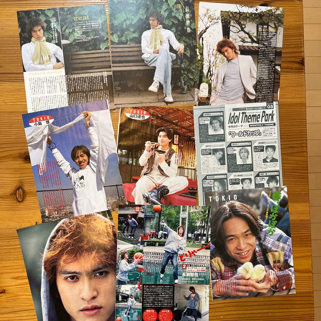 TOKIO 雑誌　切り抜き　セット。長瀬智也とバラ多め。