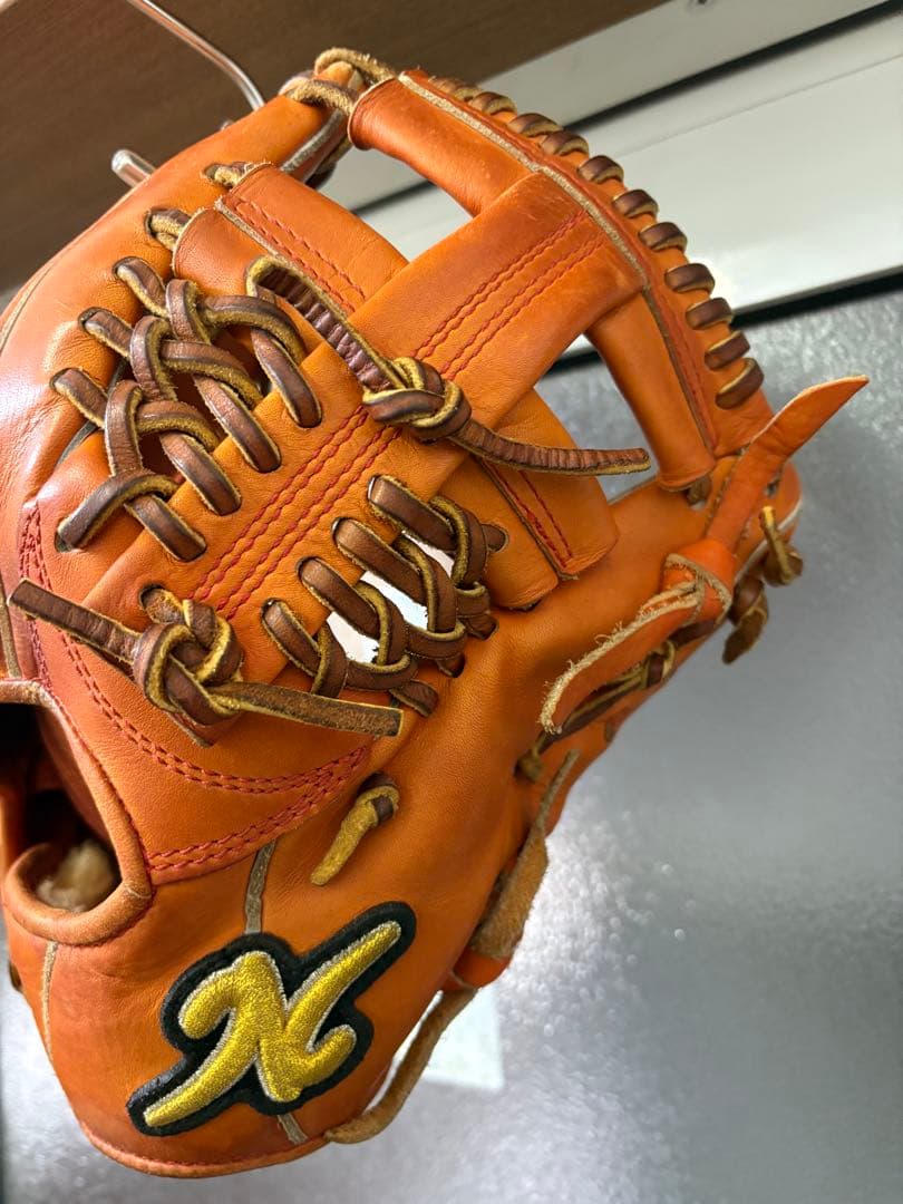 か*お様 最終値下げ　硬式グローブ　サンク　がばいレザー　THANK