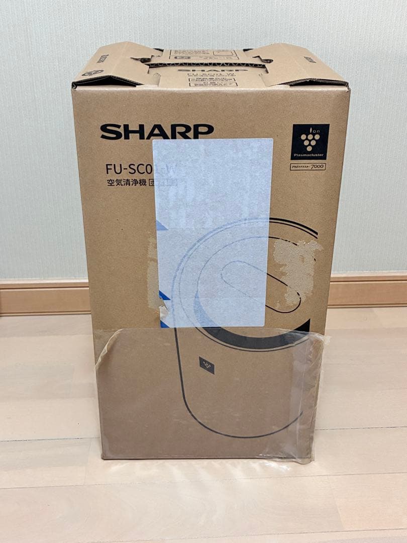 シャープ　空気清浄機 FU-SC01-W