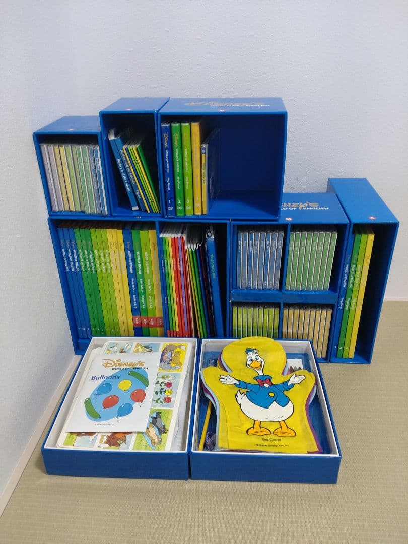 DWEディズニー英語システム 中古,未開封有り