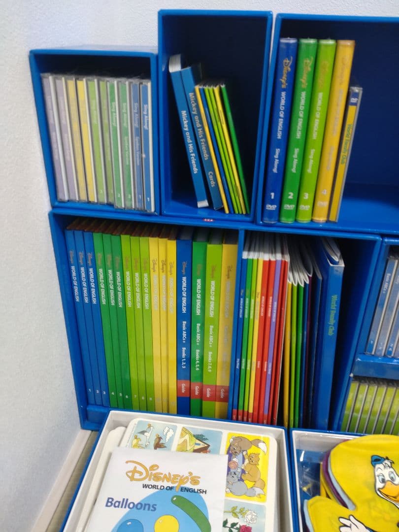 DWEディズニー英語システム 中古,未開封有り