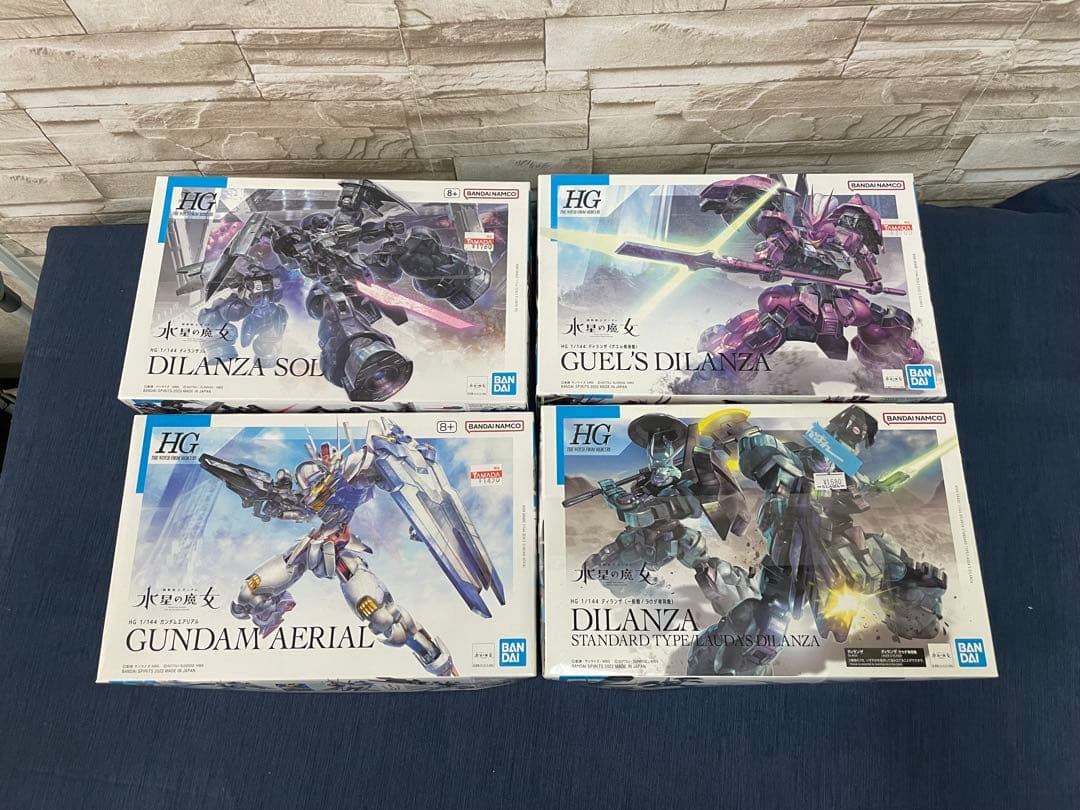 【新品未開封】HG 水星の魔女　ガンプラ 4点セット