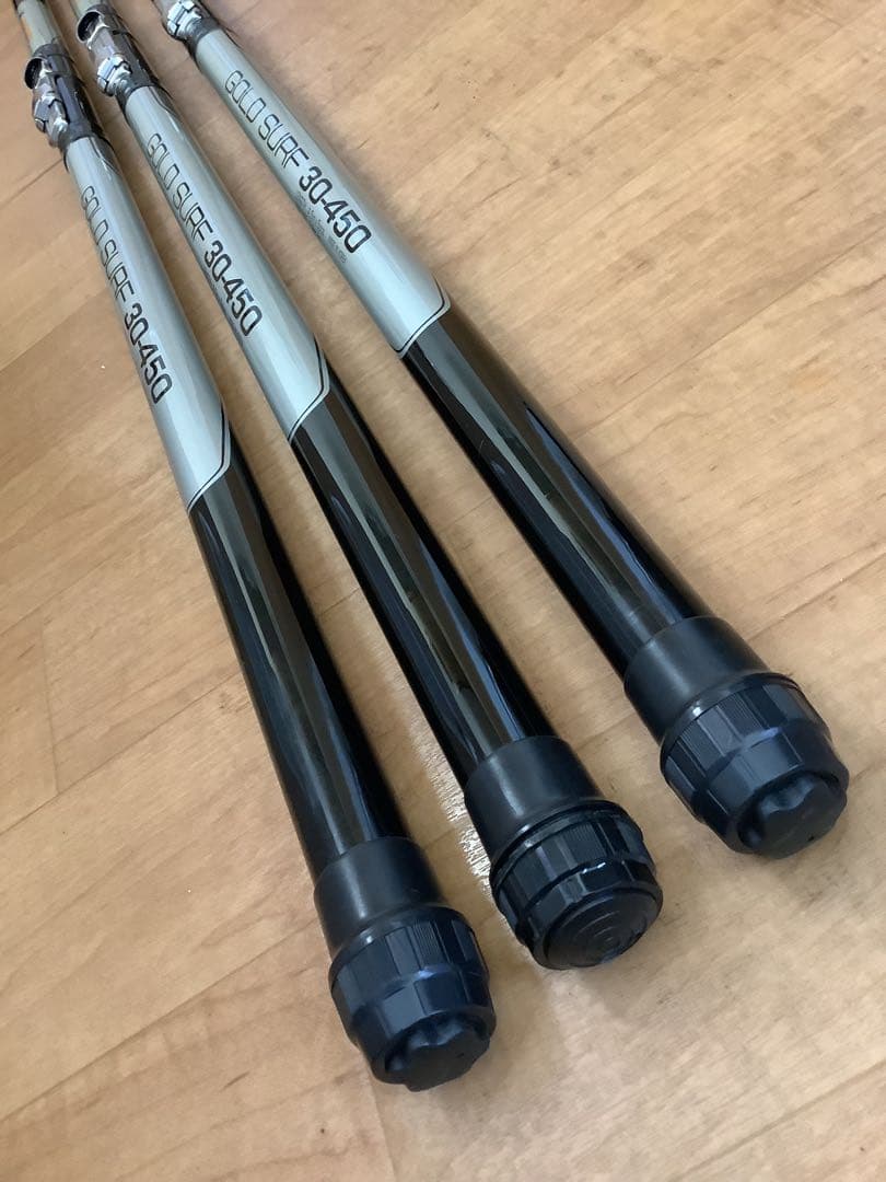 NEW FOREST GOLD SURF 30-450 投げ竿　3本セット！