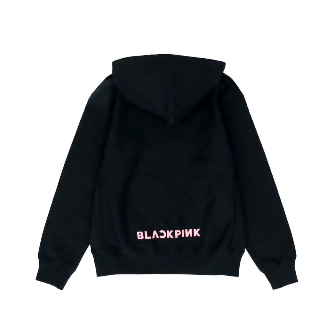 読売ジャイアンツ×BLACKPINK ブラック ロゴ フーディー