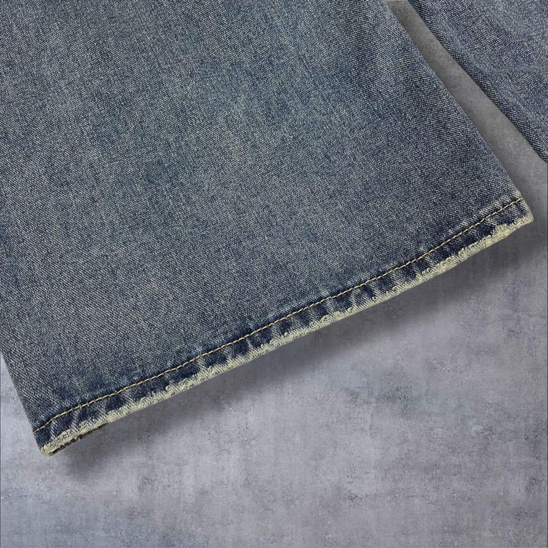 柄 ニット バギー デニム コーデ シティーボーイ c-boy style