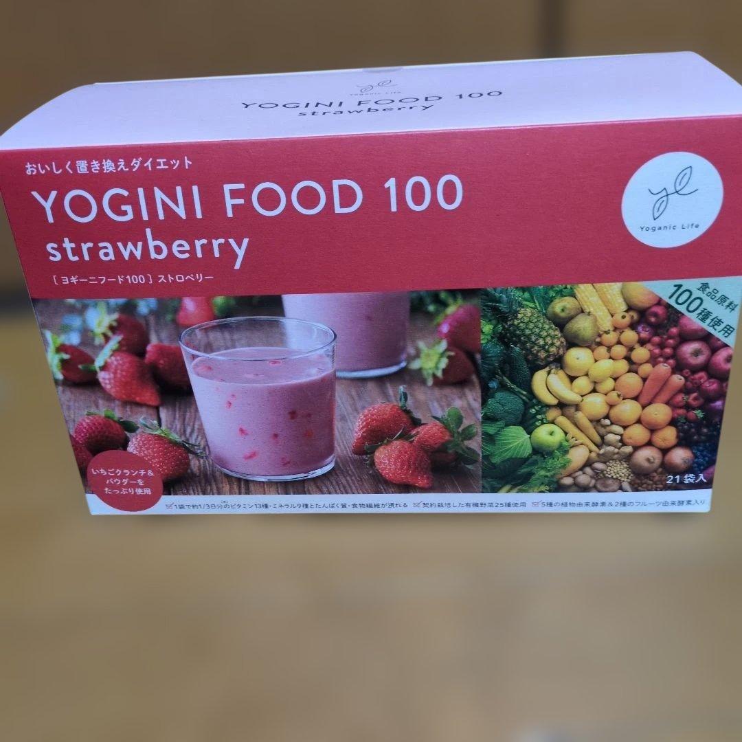 YOGINI FOOD 100 strawberry 21袋