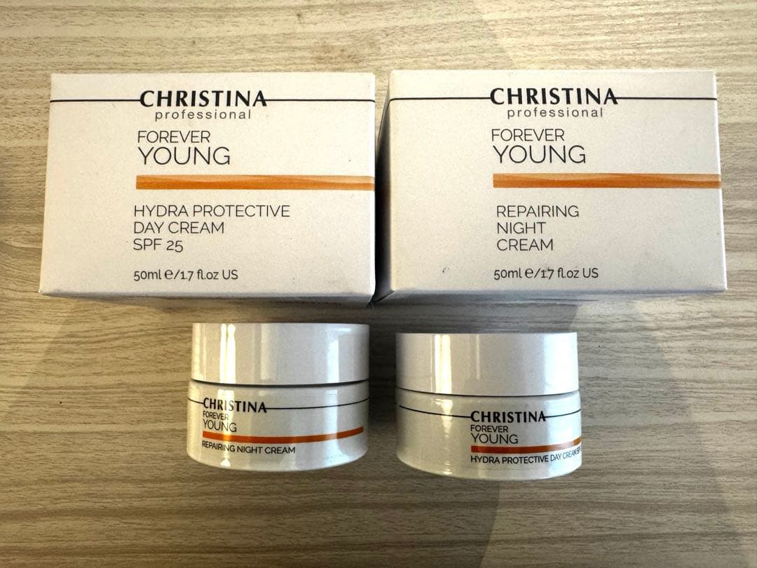 クリスティーナ　フォーエバーヤング２点SET デイクリームandナイトクリーム