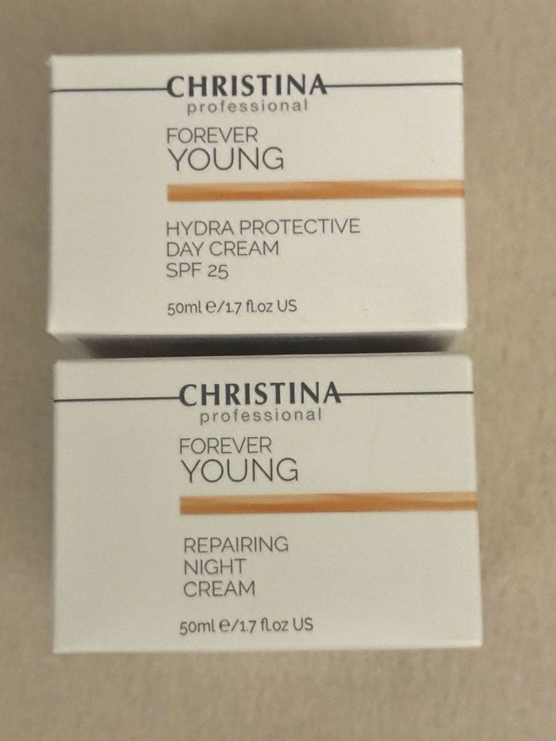 クリスティーナ　フォーエバーヤング２点SET デイクリームandナイトクリーム