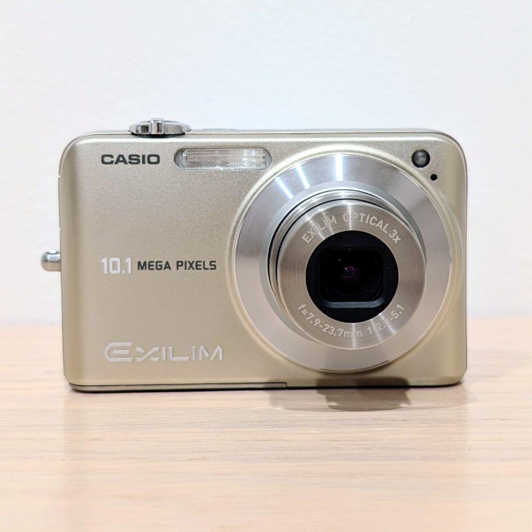 美品 動作確認済 CASIO EX-Z1050 デジカメ 付属品多数 ゴールド