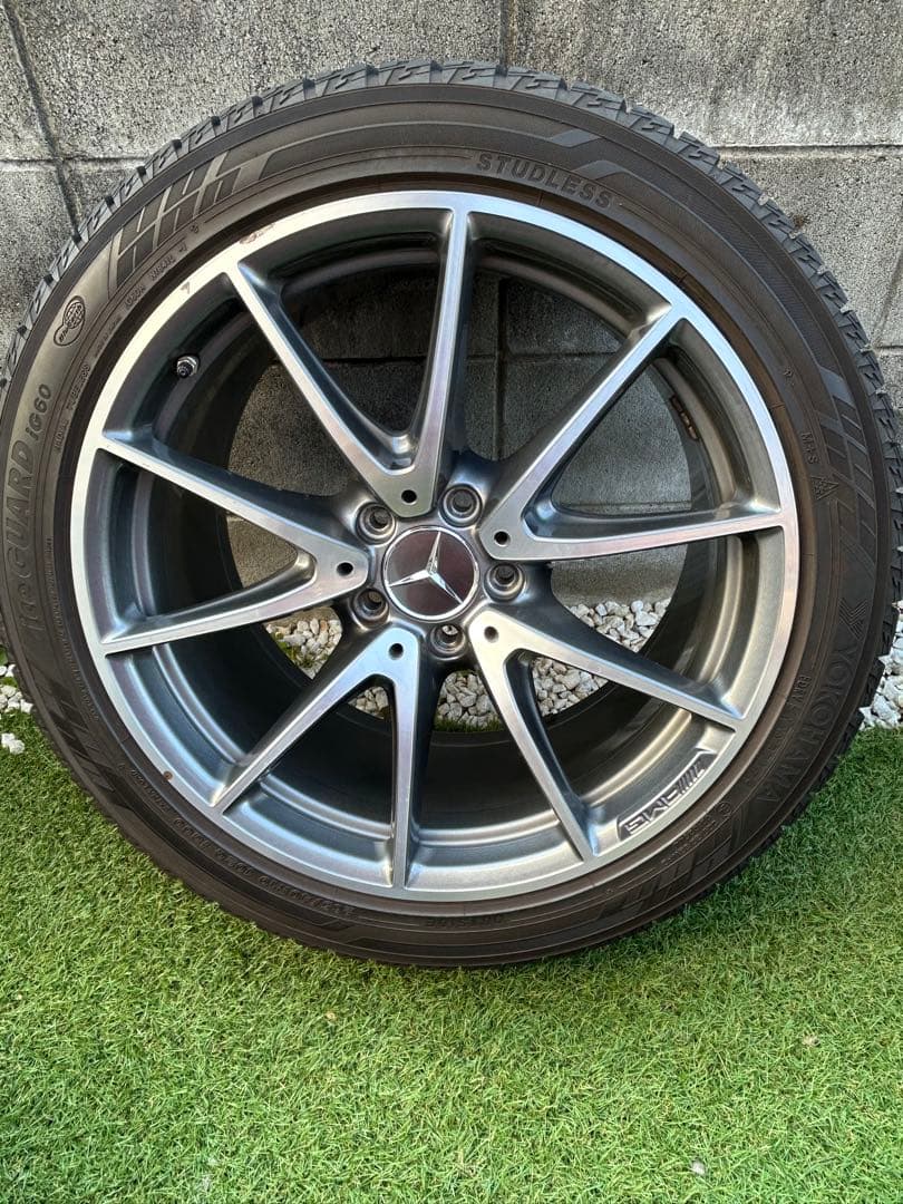 メルセデスベンツAMG E63 純正19インチ ホイール　ヨコハマ　IG60
