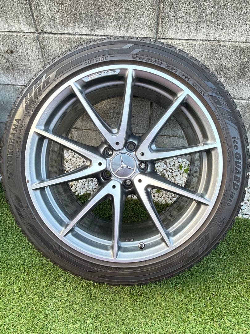 メルセデスベンツAMG E63 純正19インチ ホイール　ヨコハマ　IG60