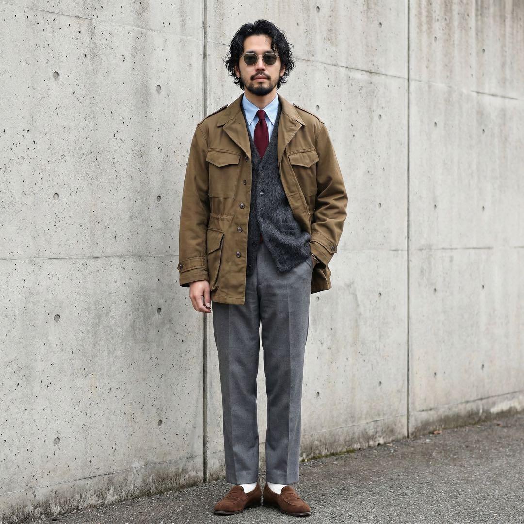 未使用★60s★フランス軍★M47 後期ミリタリージャケット★HBT★26★XL