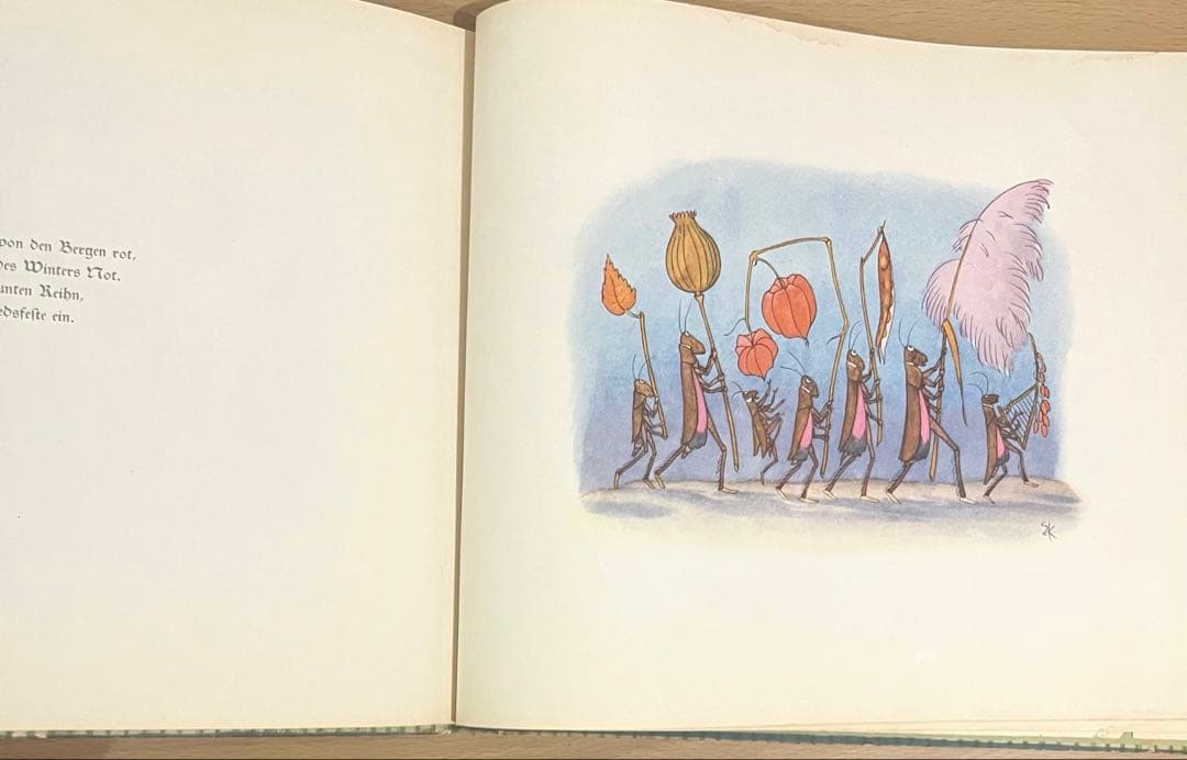 No.303 超希少 レア 古書 アンティーク 洋書 児童書 ドイツ 絵本 妖精