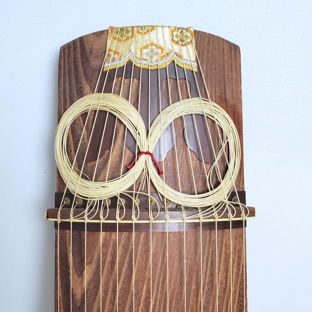 【あきさま専用★再購入分】13弦お琴 並甲 すだれ掘り 琴柱 天然素材の爪