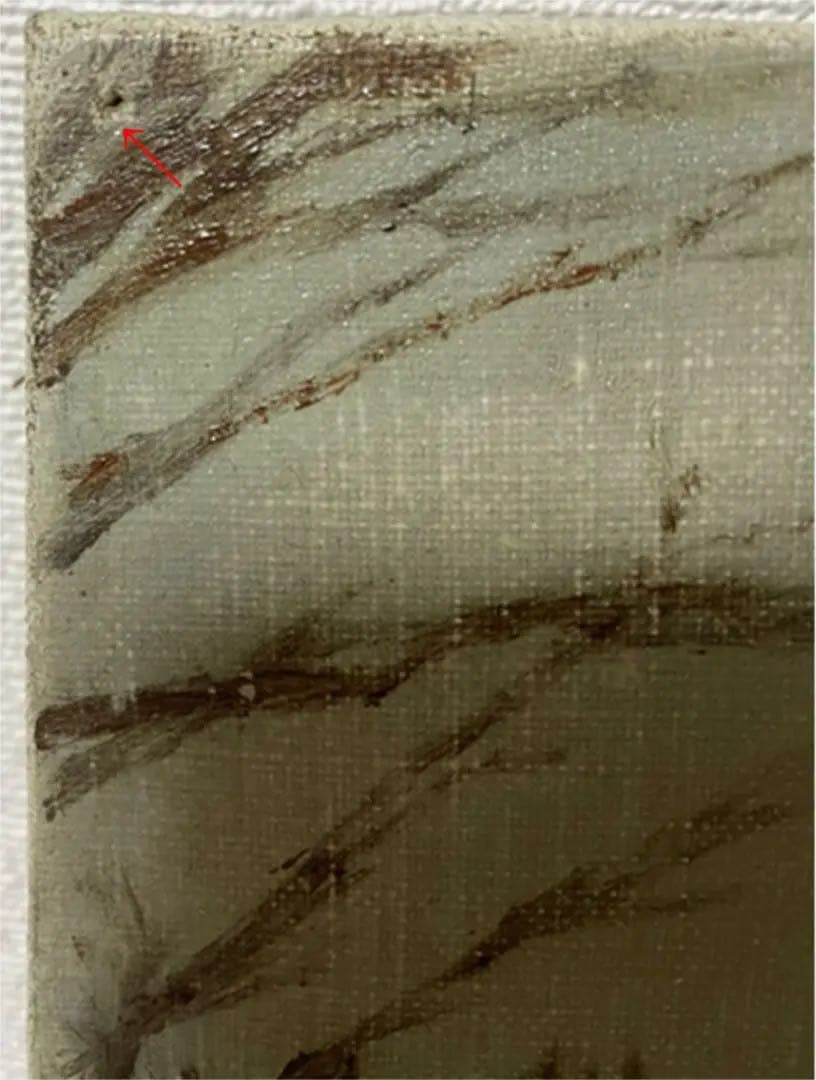 巨匠 野田弘志『道』油彩 カンヴァス M6 1974年作 原画 真作保証 1点物