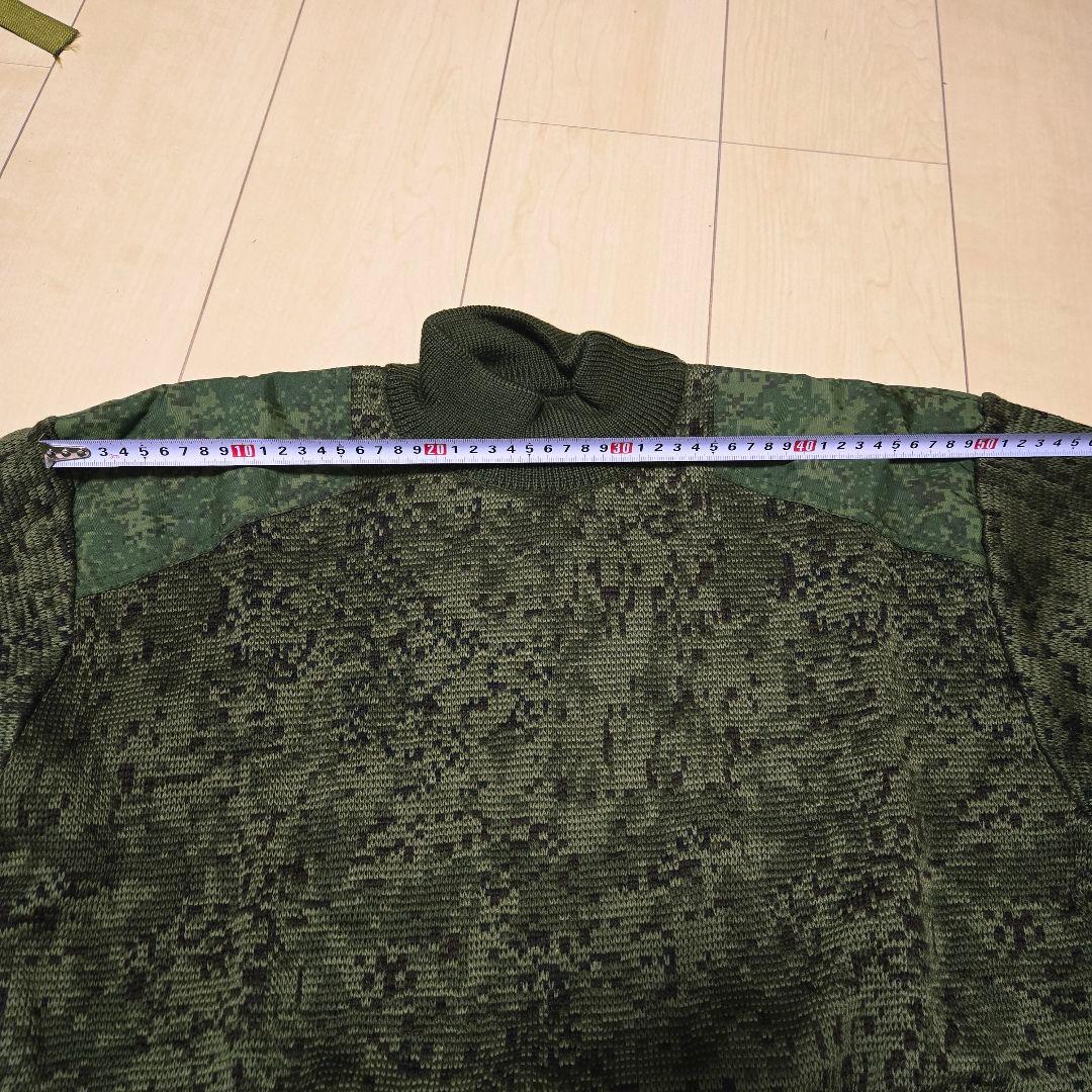 ロシア軍 実物 冬用セーター デジタルFlora 56-3