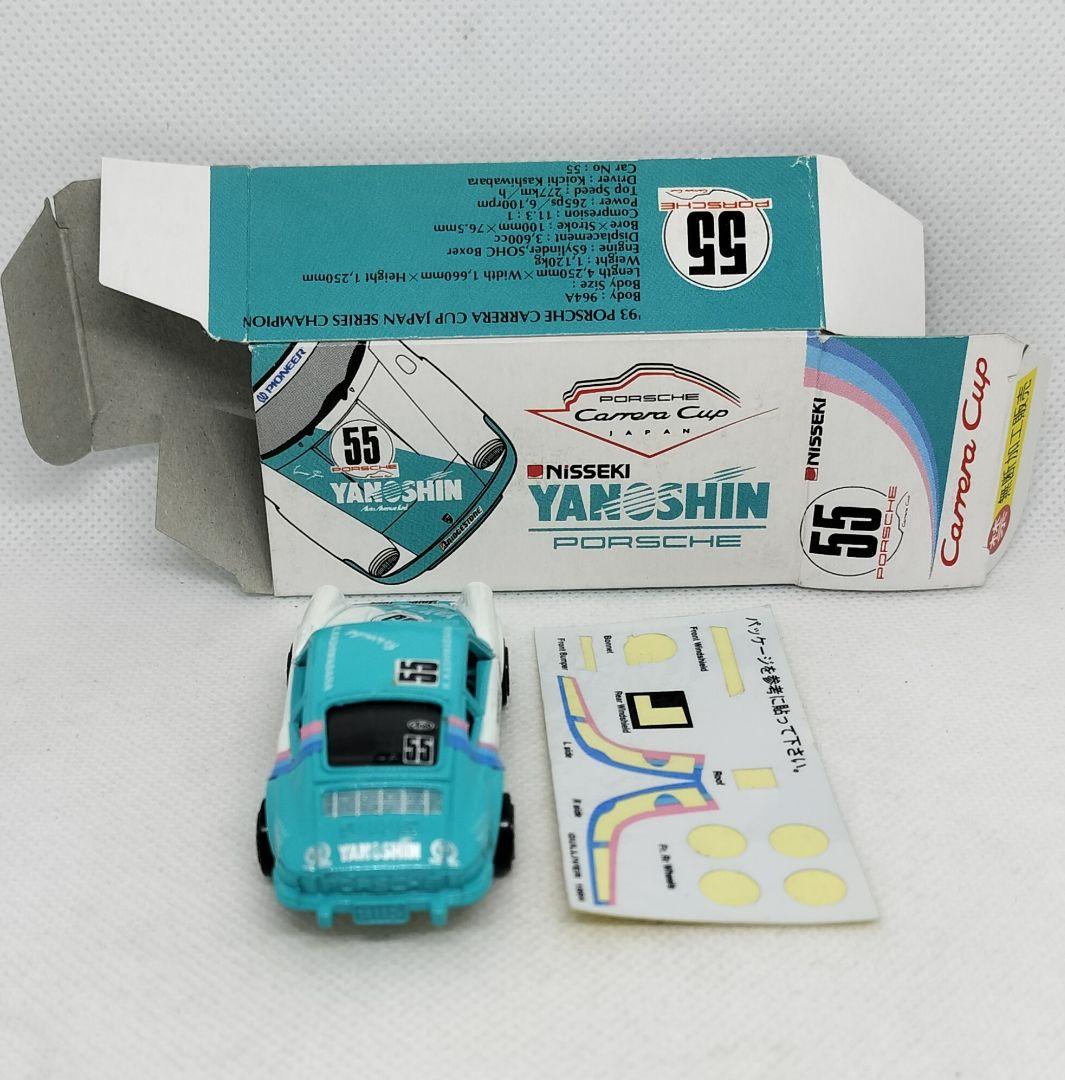 《青箱トミカF3-1-32》ポルシェ911S【ガリバー 特注】未使用シール貼付