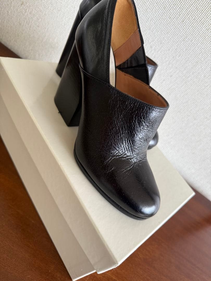 マルジェラ 37 ブーティ 黒 ブラック