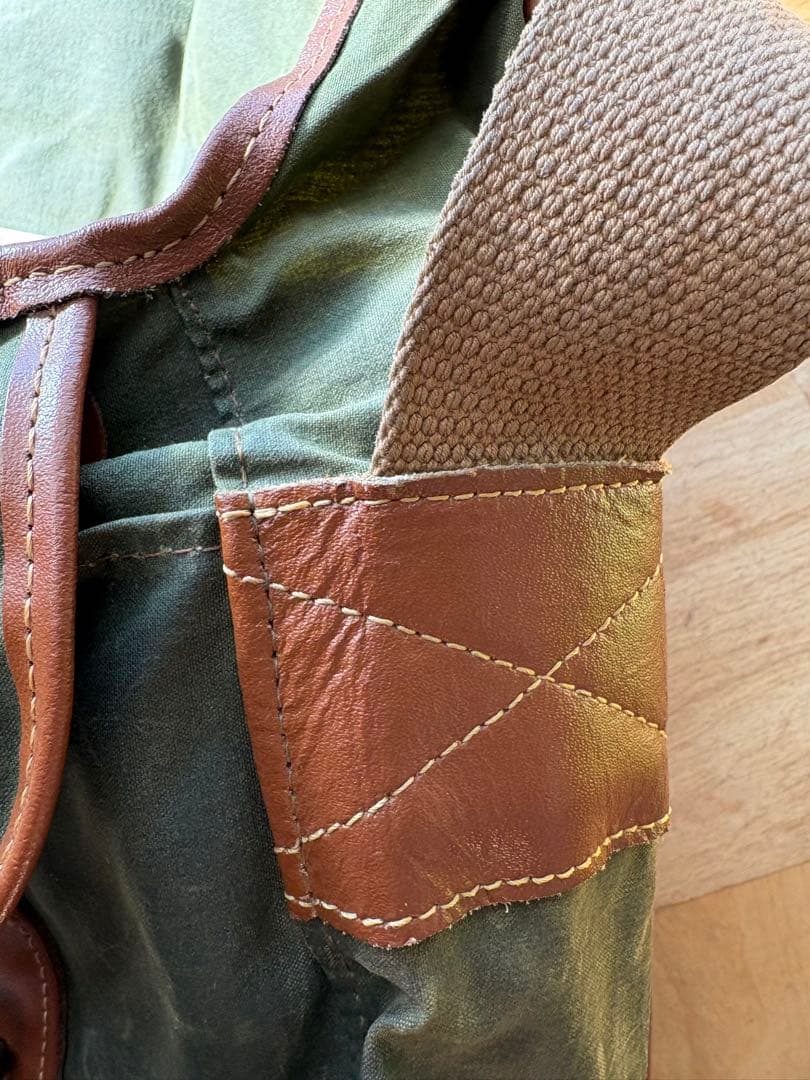 baraour バブアー ショルダーバッグオイルド 釣り メッセンジャーバック