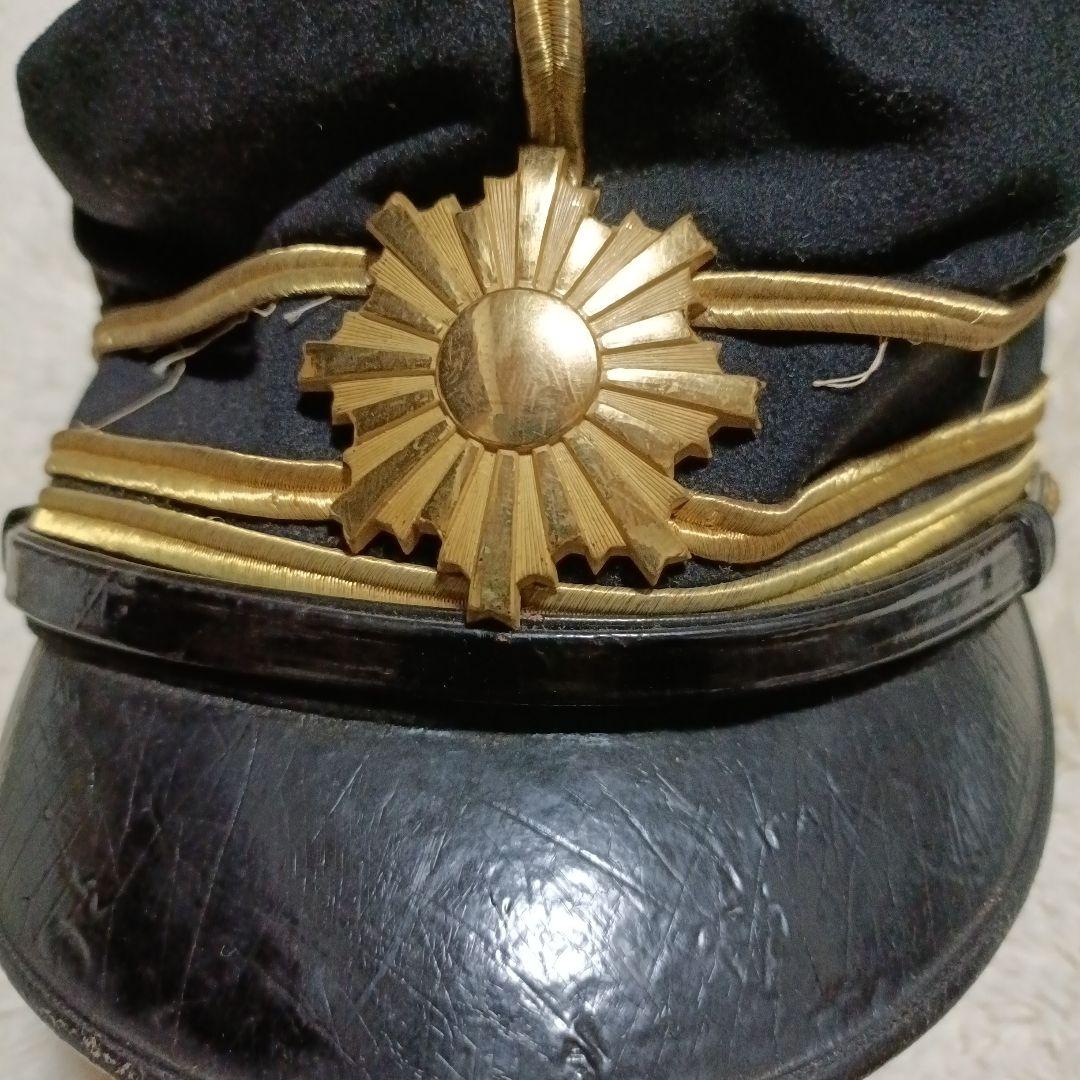 大日本帝国陸軍　大礼帽　制帽　旧日本軍　陸軍　アンティーク　軍帽　五芒星　当時物
