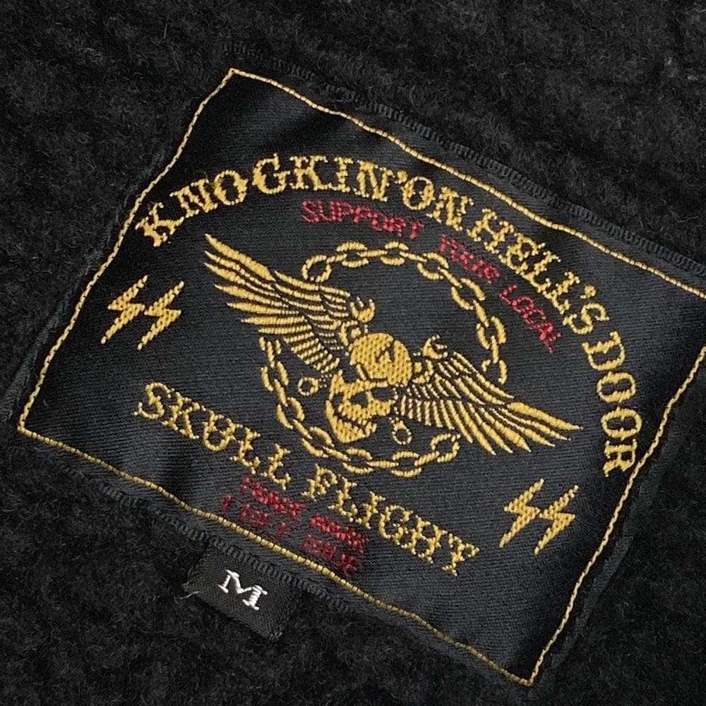 SKULL FLIGHT スカルフライト ランバージャック ベスト　レザー