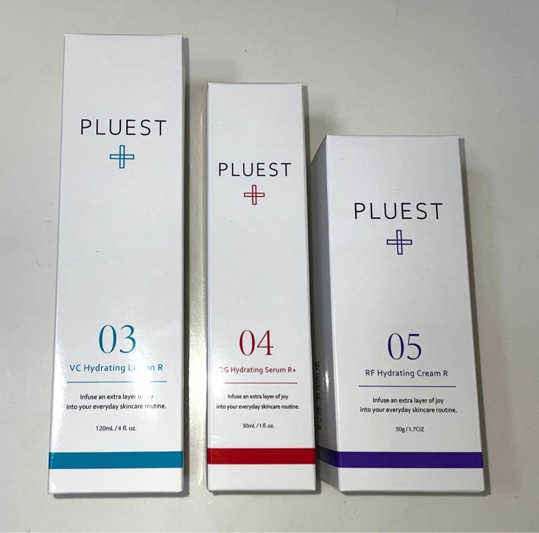 新品未開封★プルエスト　ローション&セラム&クリーム　３点セット★