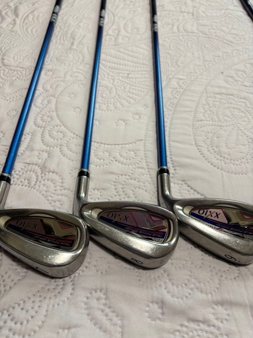 【XXIO10】レディース　アイアンセット 7-9 P A S