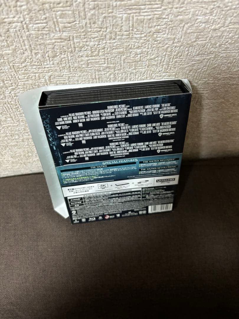 マトリックス トリロジー 4K ULTRA HD&デジタル・リマスター ブルー…