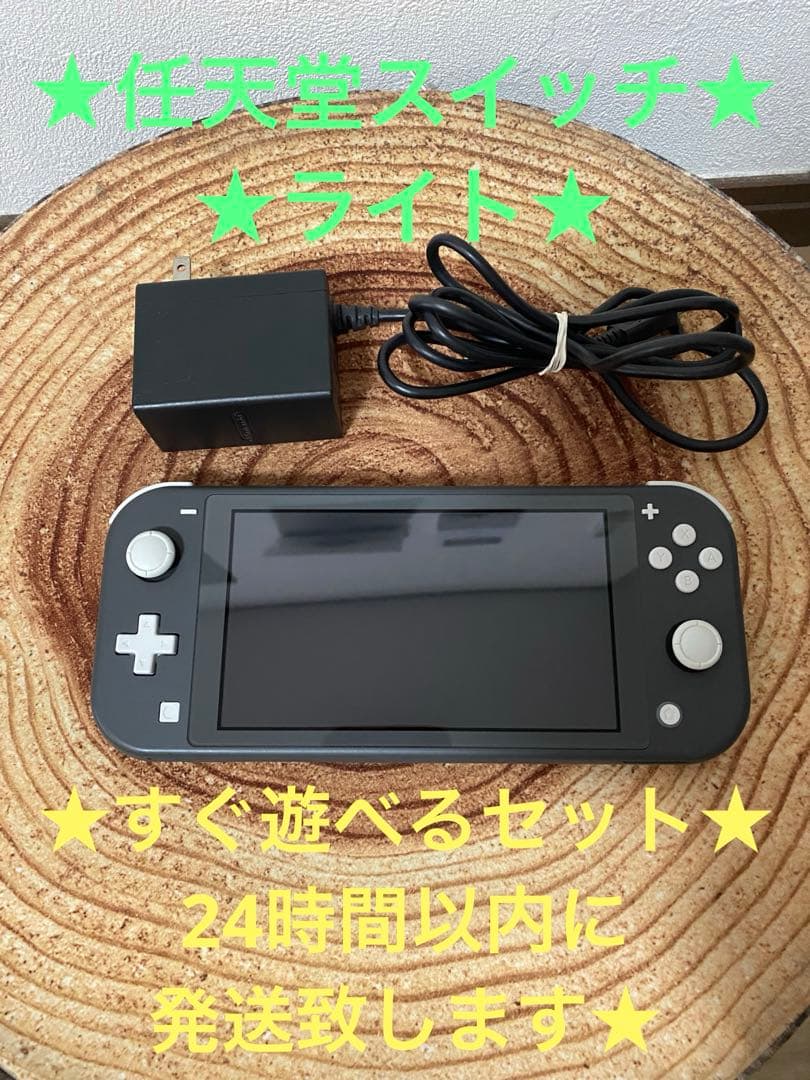 Nintendo Switch Lite グレー　本体　箱無し