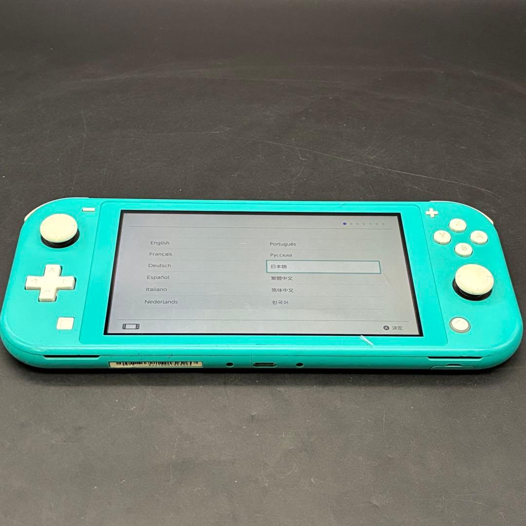 【起動OK】Nintendo Switch Lite ターコイズ　ジャンク