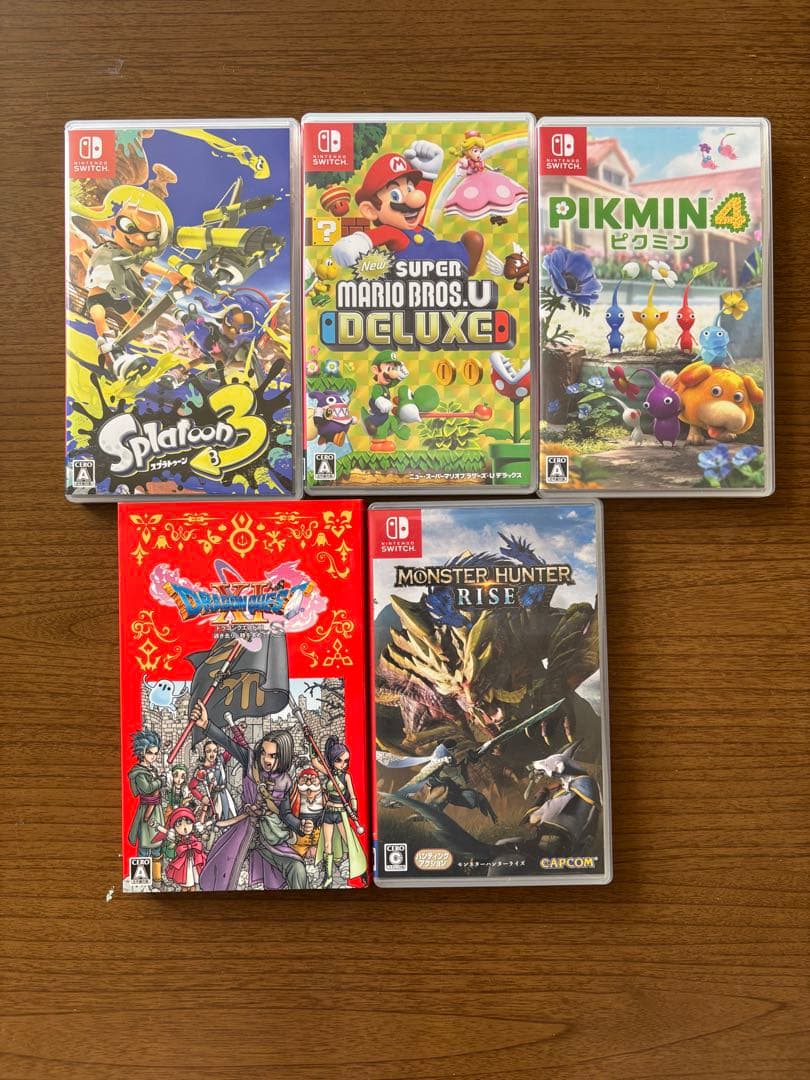 [最終値下げ！]Nintendo Switch ゲームソフト 5本セット