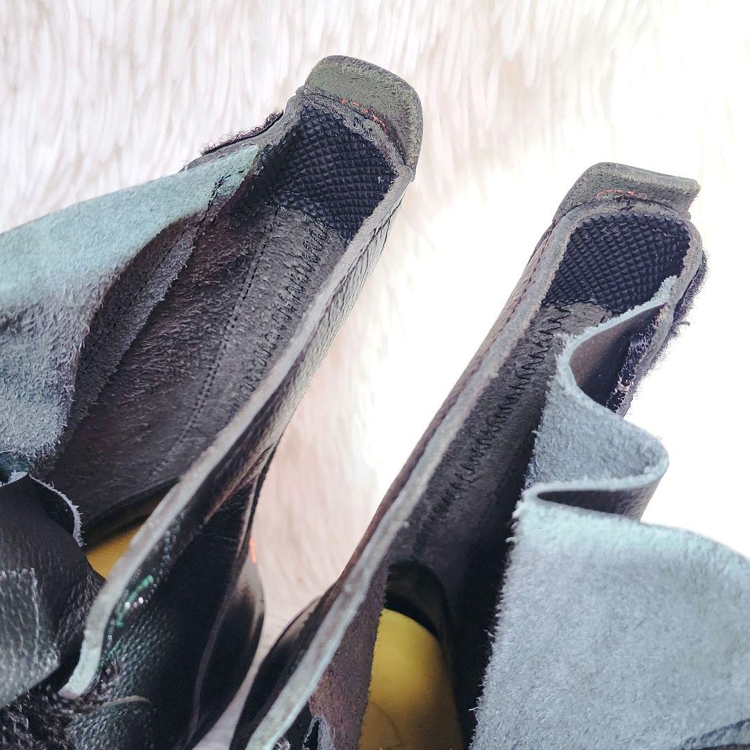 美品✨ミドリ安全 ラバーテック 静電安全靴 編上 ワイド先芯 耐滑 RT731F