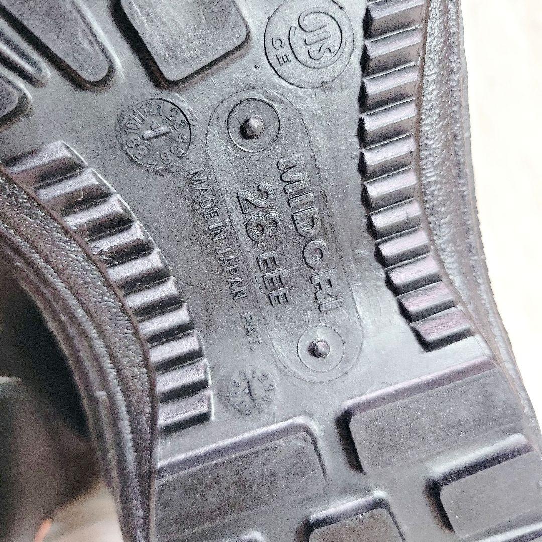 美品✨ミドリ安全 ラバーテック 静電安全靴 編上 ワイド先芯 耐滑 RT731F