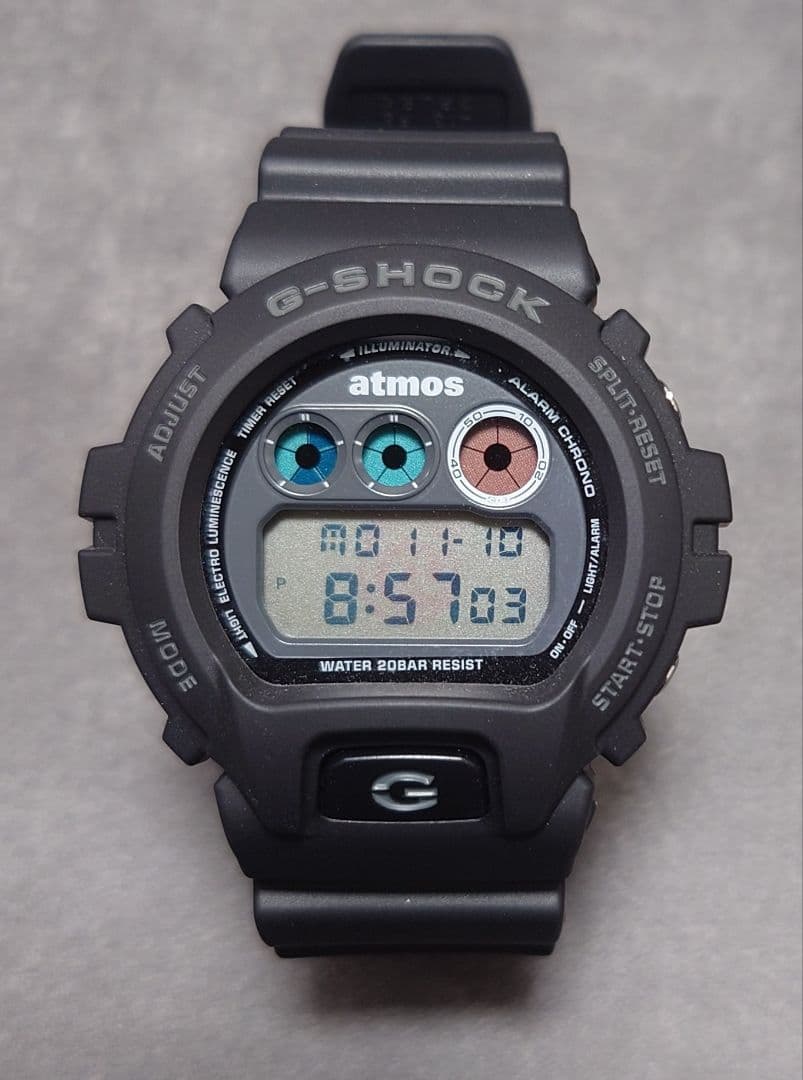 未使用 G-SHOCK BE@RBRICK x atmos DW-6900