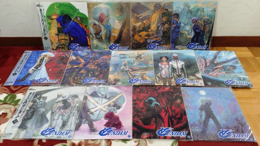 b*i様 ターンAガンダム LD単品セル全13巻まとめ売り
