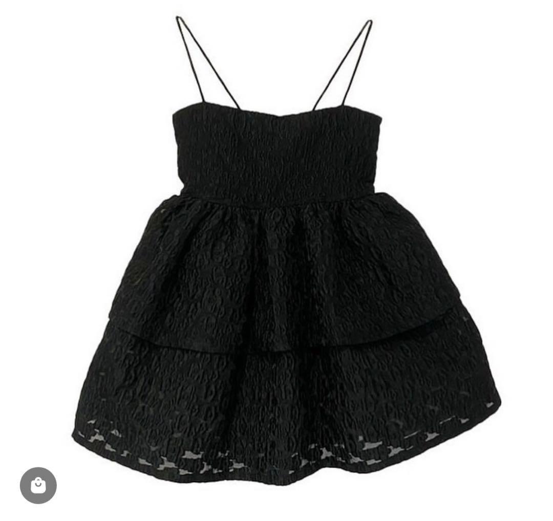 ハニーミーハニー　Flower organdie camisole