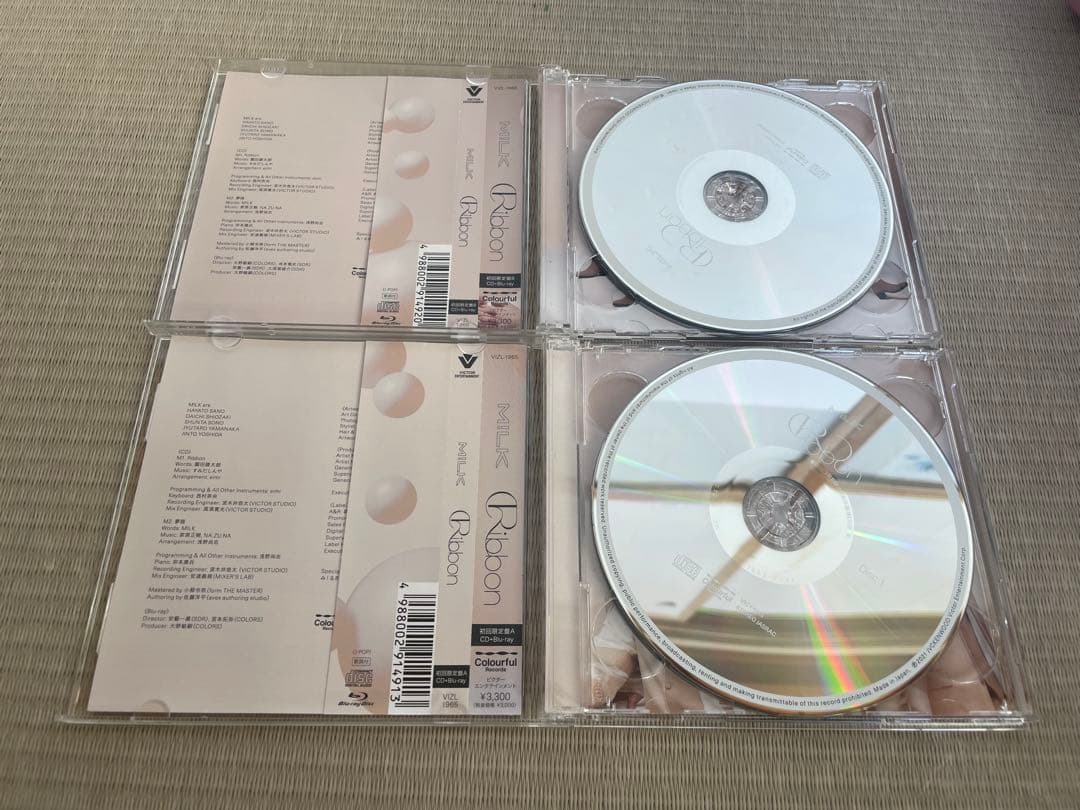 a*r様 M!lk ribbon セット 初回限定盤A B CD+Blu-ray