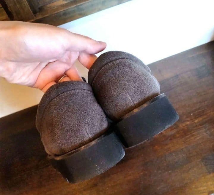 Marbot Bshop別注 モカシンシューズ ダークグレー 38 24.5cm