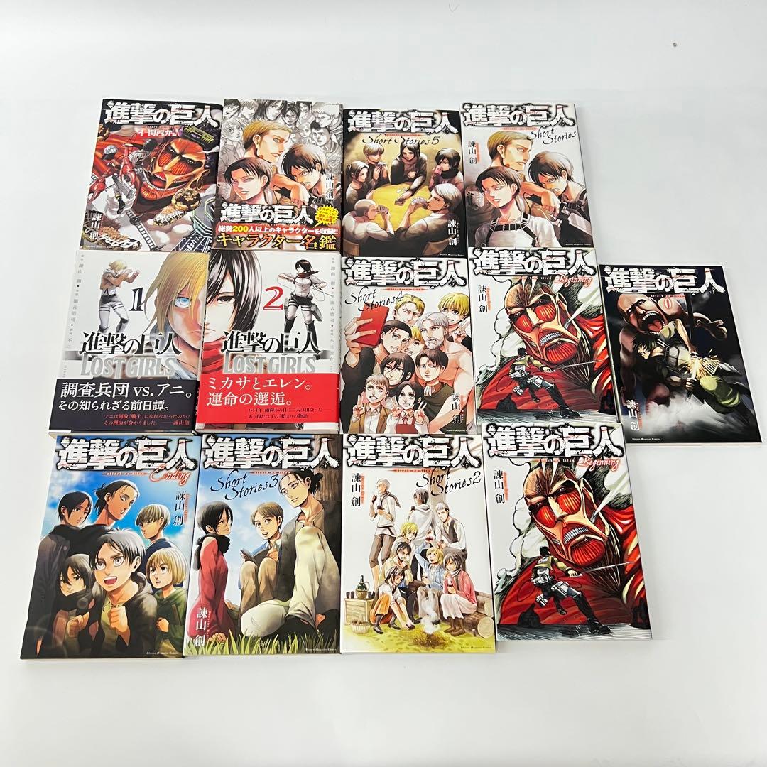 進撃の巨人 漫画 全巻セット 全34巻セット オリジナルDVD 缶バッジ まとめ
