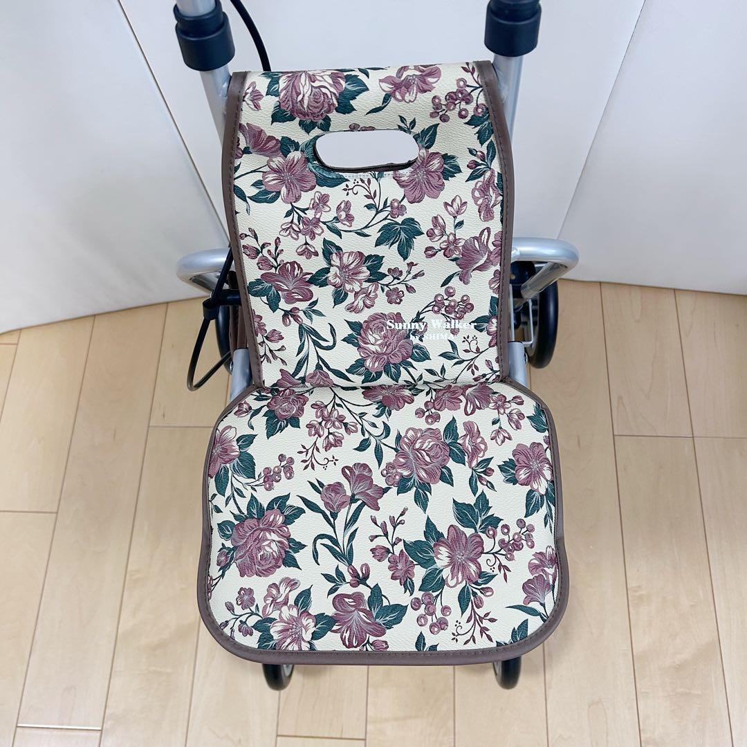 島製作所　新品　サニーウォーカー　シルバーカー　歩行器　折りたたみ式　傘立て