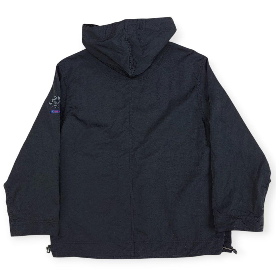 【80s】HAI SPORTING GEAR ハーフジップ アノラックパーカー