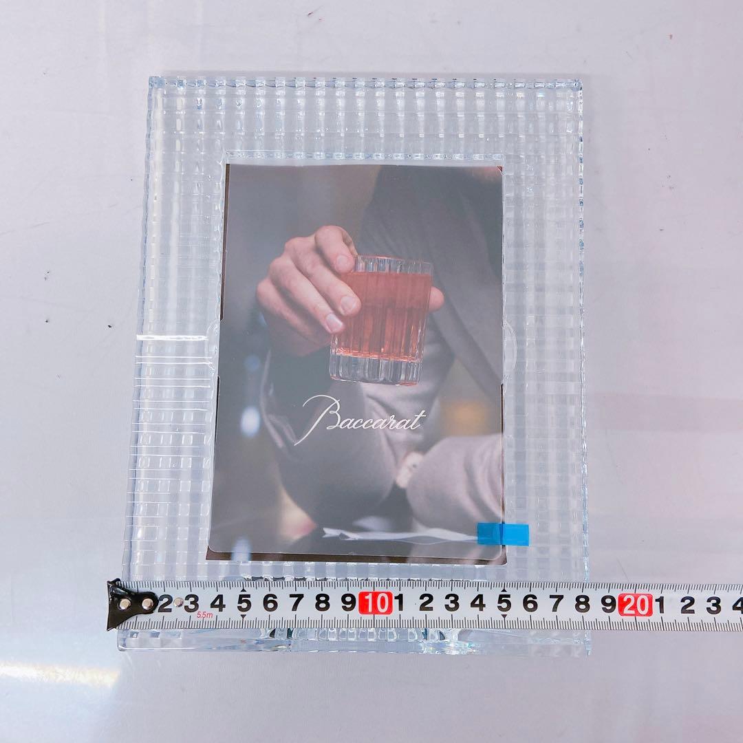 5AM21 Baccarat バカラ フォトフレーム クリスタル 写真立て