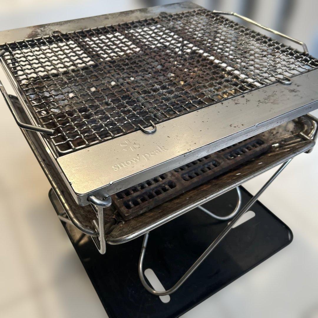  peak 焚火台Lスタートセット➕網焼き台
