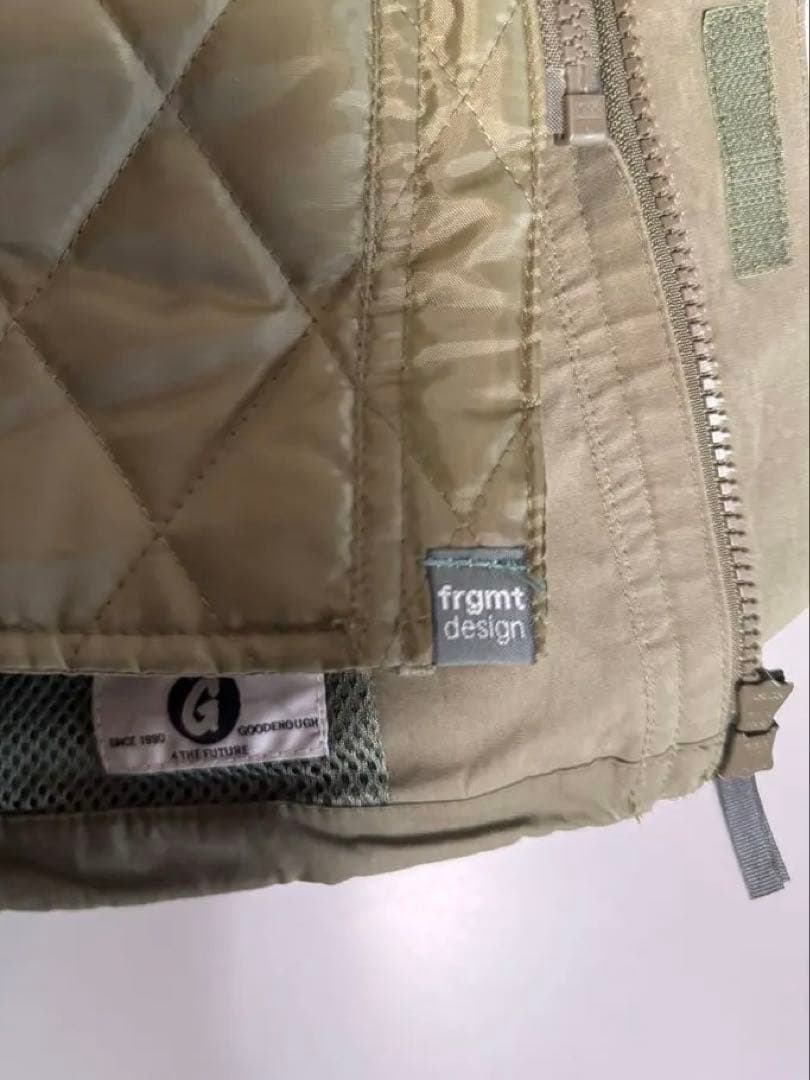 GOODENOUGH fragmentdesign M65ミリタリージャケットL