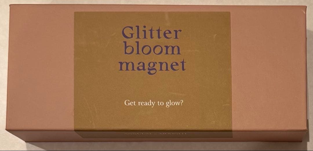 ANNUUM×MOONLIT Glitter bloom magnet