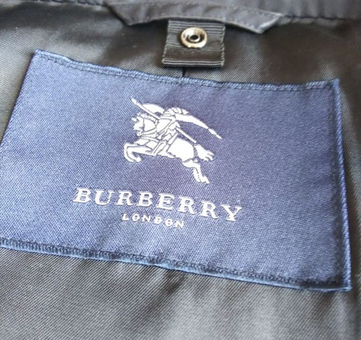 【希少LL】バーバリーロンドン ロング モッズコート ブラック