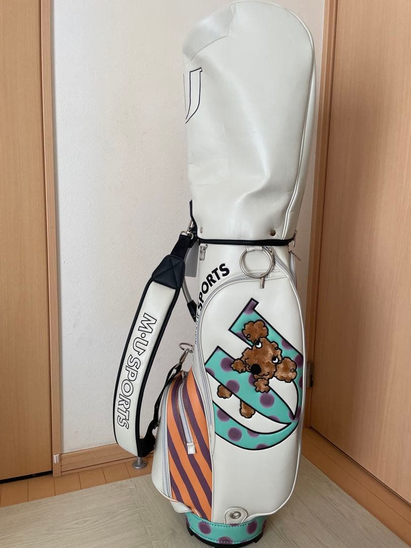 M-U SPORTS キャディバッグ ホワイト